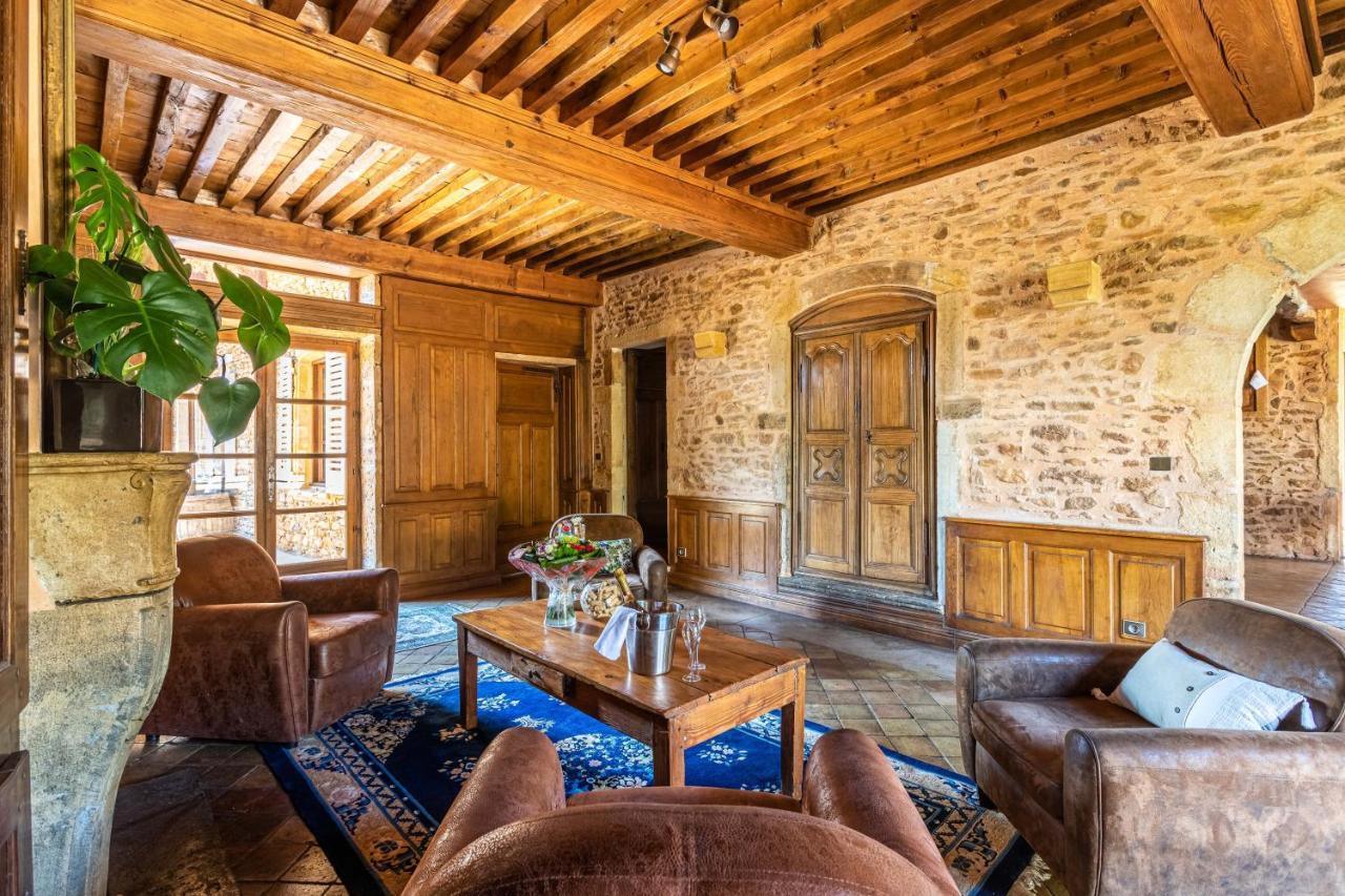 Готель Domaine De La Ruisseliere Lacenas Екстер'єр фото