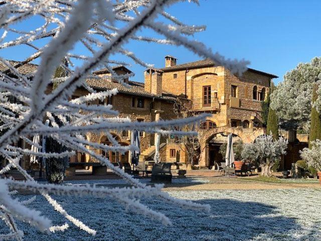 Готель Domaine De La Ruisseliere Lacenas Екстер'єр фото
